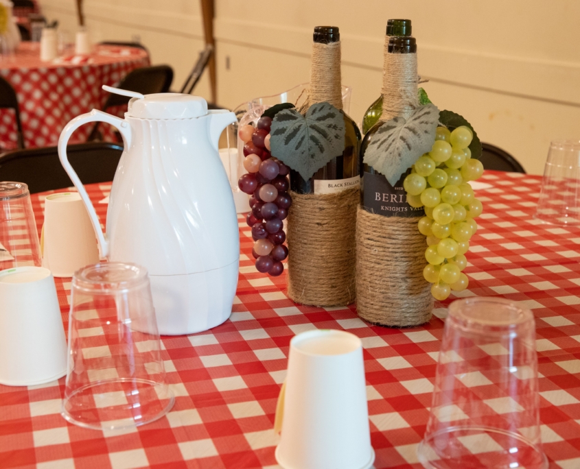 Festival Dinner table